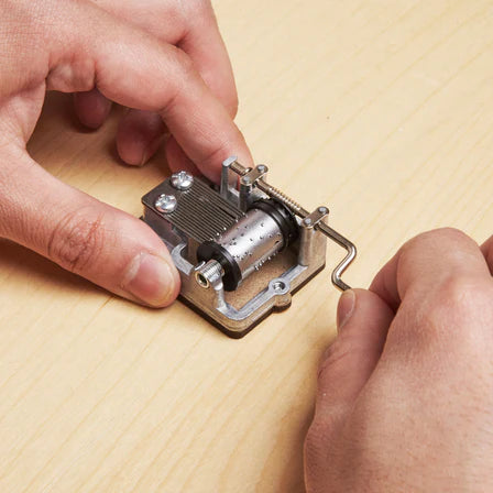 Happy Birthday Crank Music Box