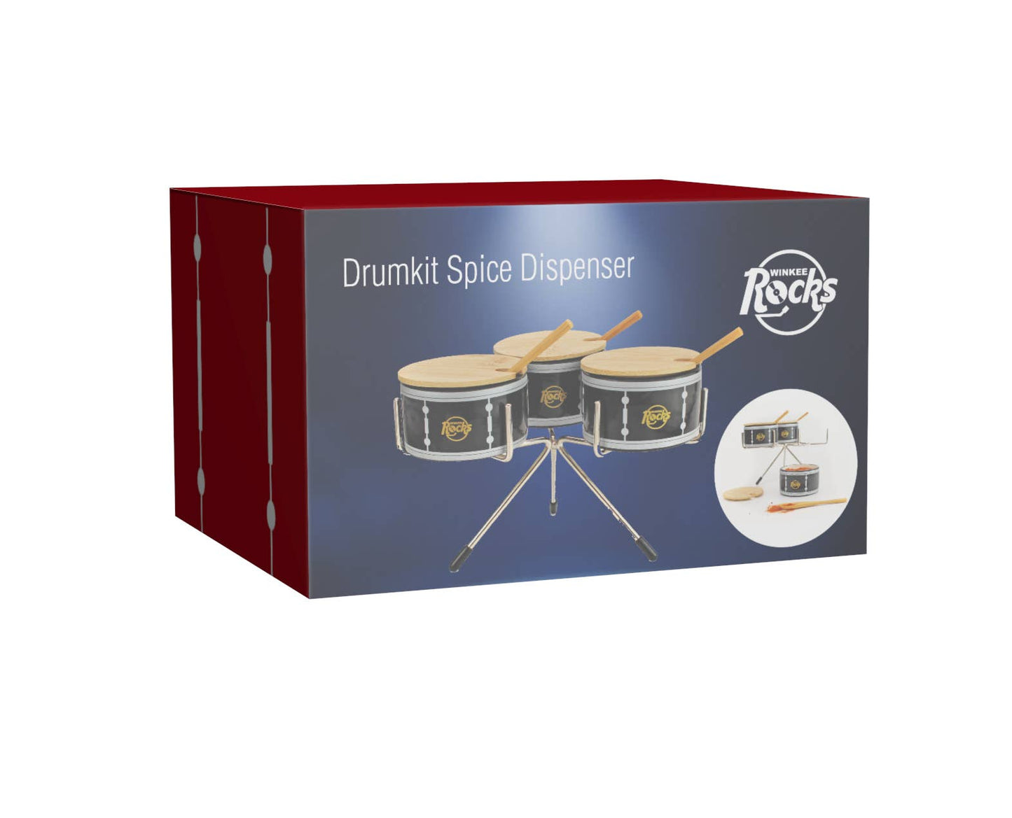 Drum spice dispenser