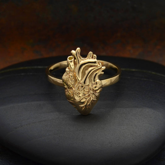 Sterling Silver or Bronze Adjustable Stingray Ring