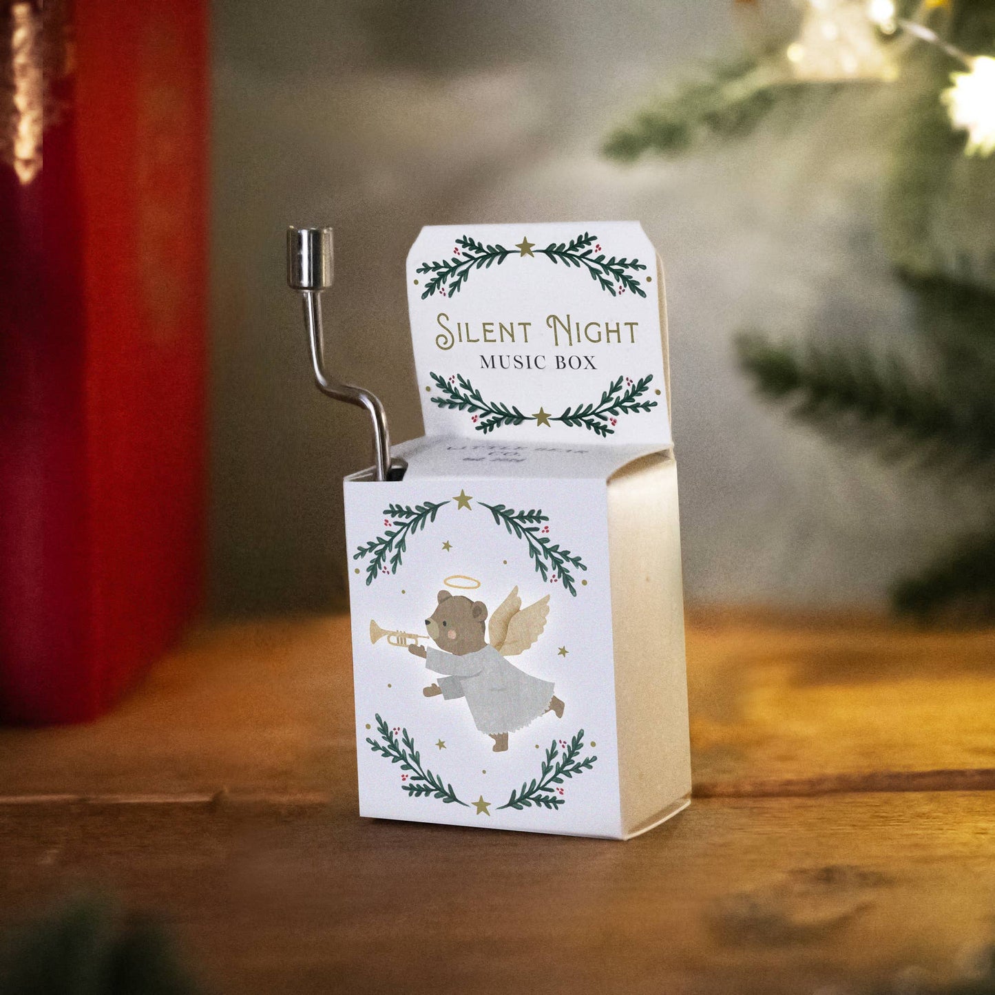 Little Bear Co. Christmas Music Box