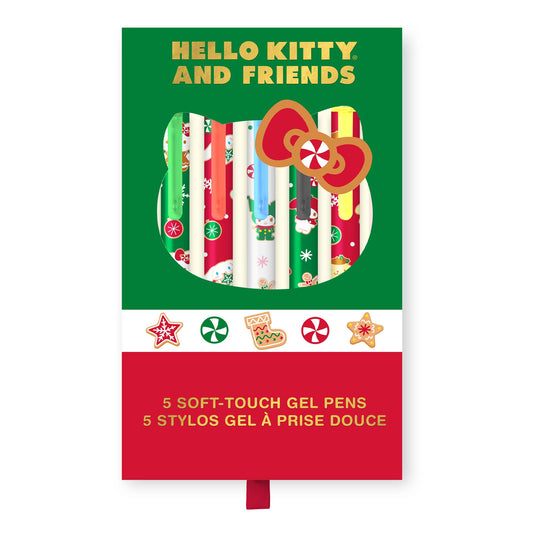 Hello Kitty & Friends Holiday Soft-Touch Gel Pens