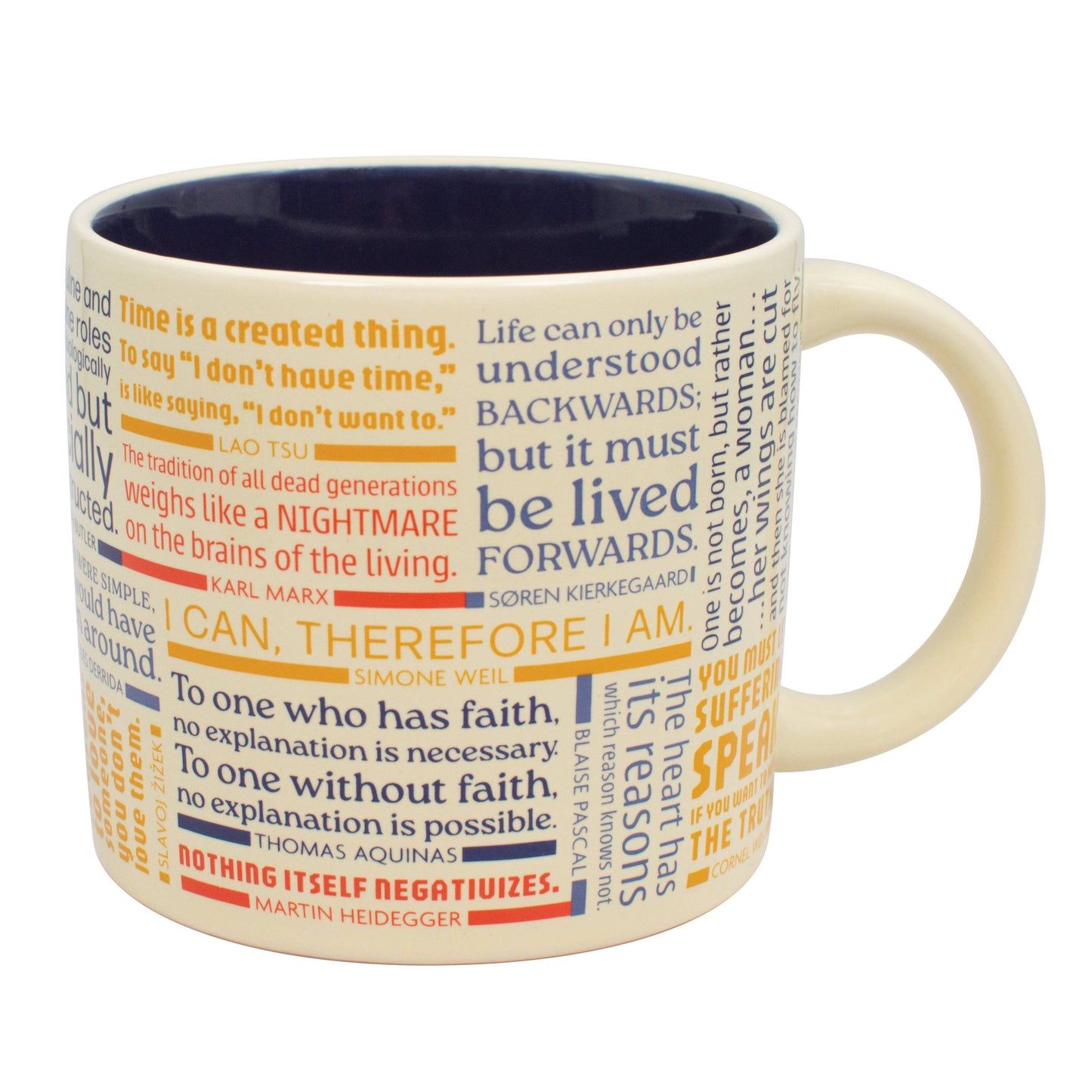 I Drink Therefore I Am (Philosophy Quote) Mug