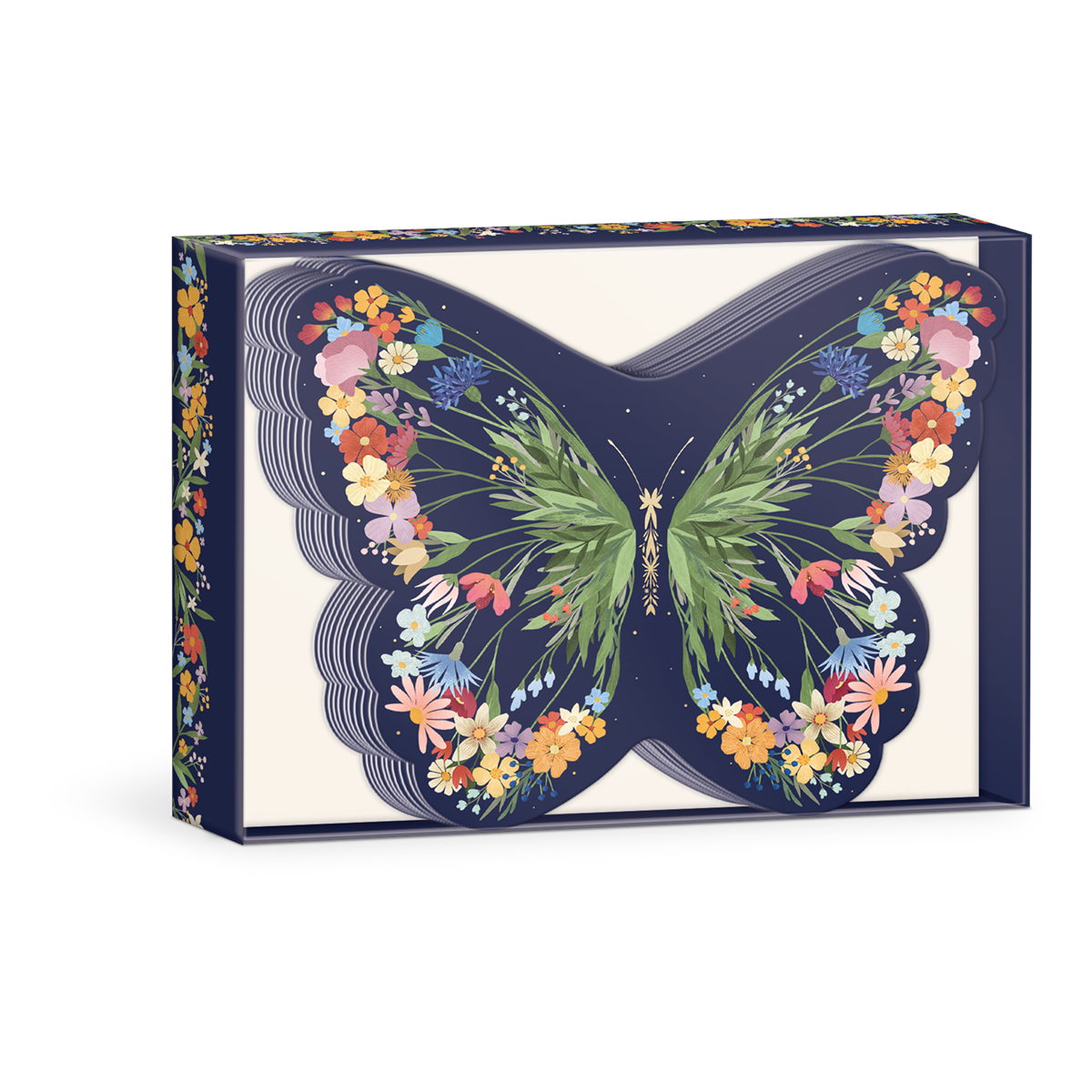 Note Cards Set/20 Butterfly