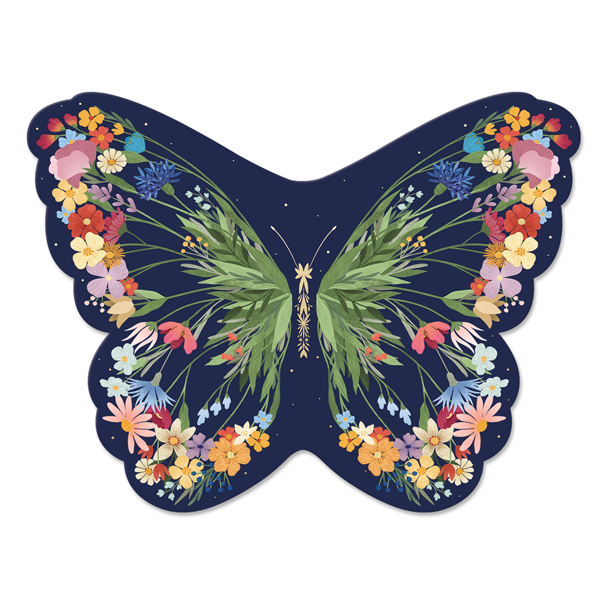 Note Cards Set/20 Butterfly