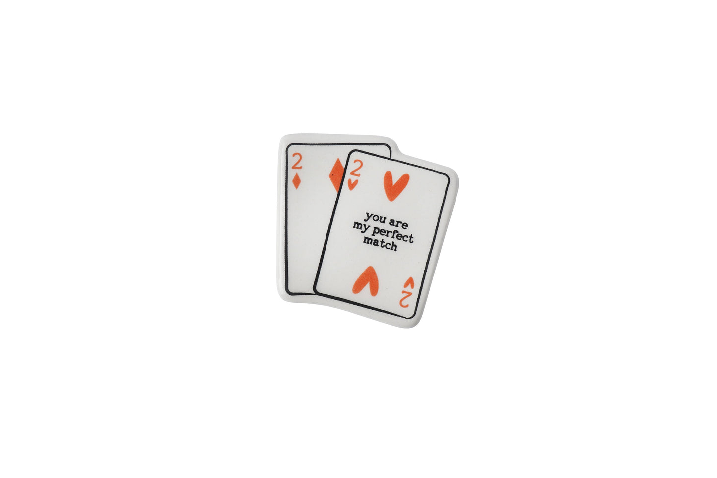 Just Smile 'Perfect Match' Ceramic Match Token