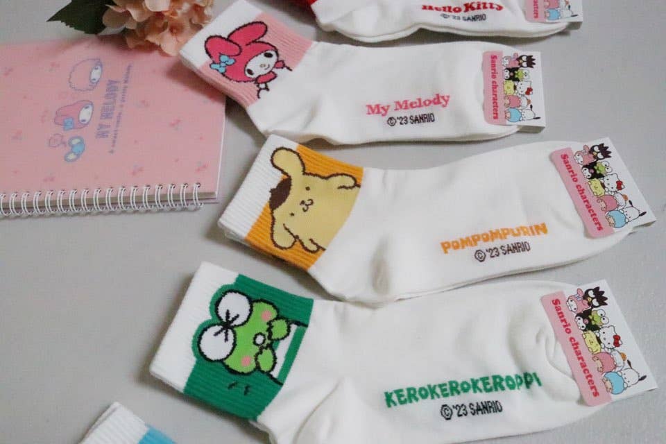 Sanrio Ankle line Soft Socks