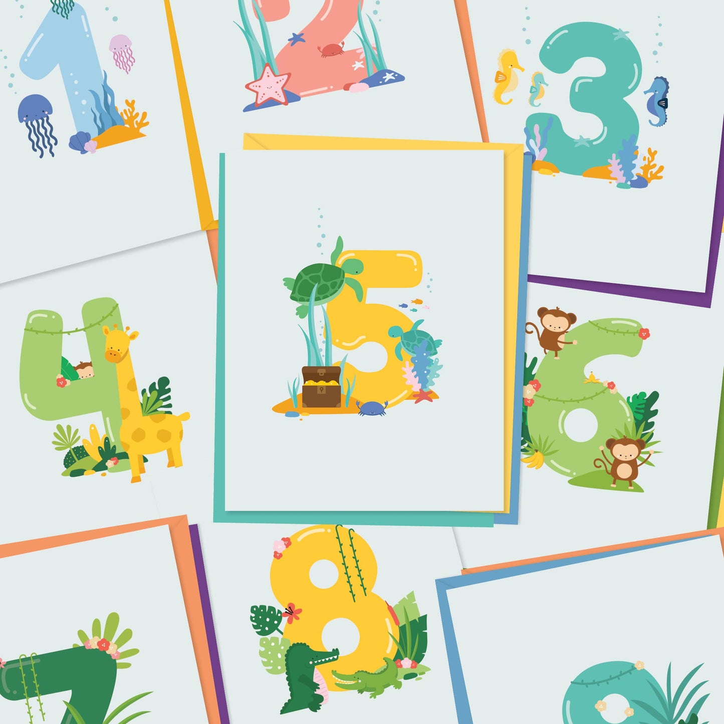 Two Years Old | Greeting Card