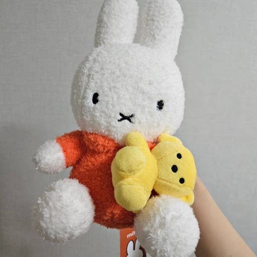 Ultra Soft Miffy with mini Bear Deco Gift Plush