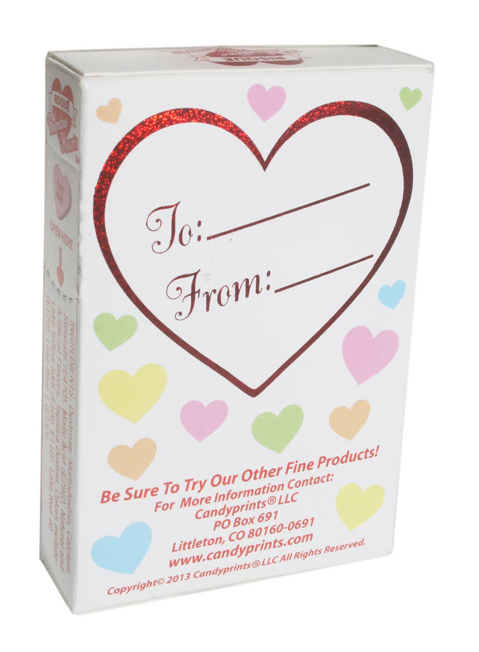 Risque Valentine's Conversation Heart Candy