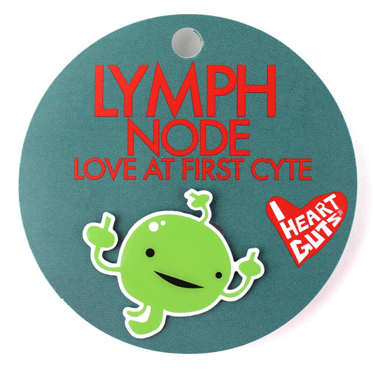 Lymph Node Lapel Pin - Love at First Cyte