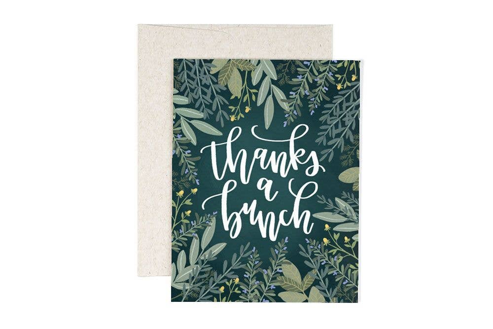 Herb Thank You Card