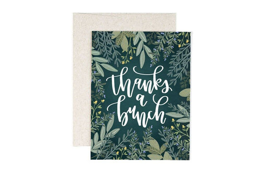 Herb Thank You Card