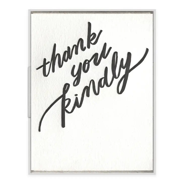Thank You Kindly Thank You