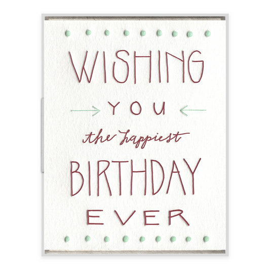 Happiest Birthday Ever - Birthday card