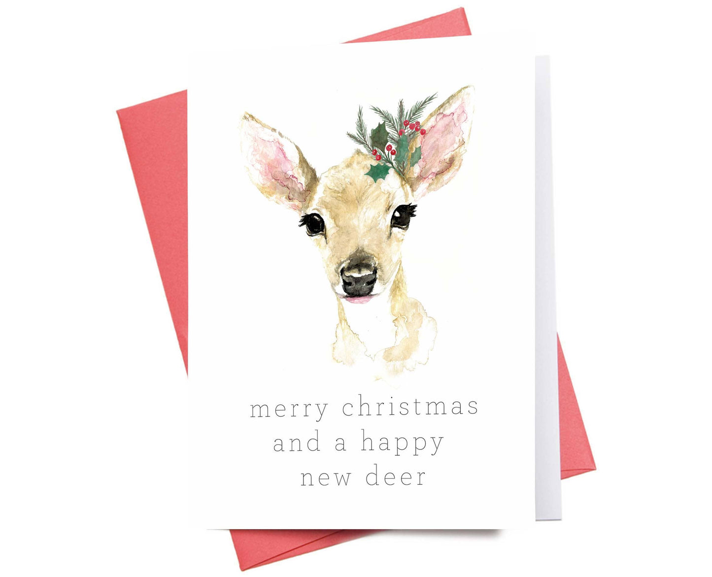 And a Happy New Deer | Christmas Greeting Card