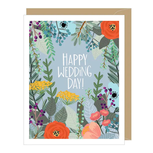 Floral Wedding Card - Front & Company: Gift Store