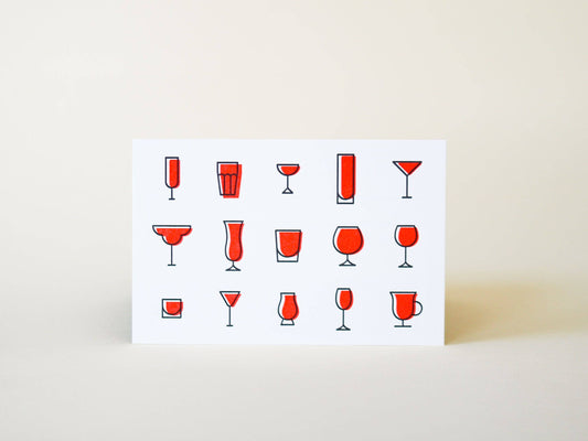 Cocktail Recipe Card