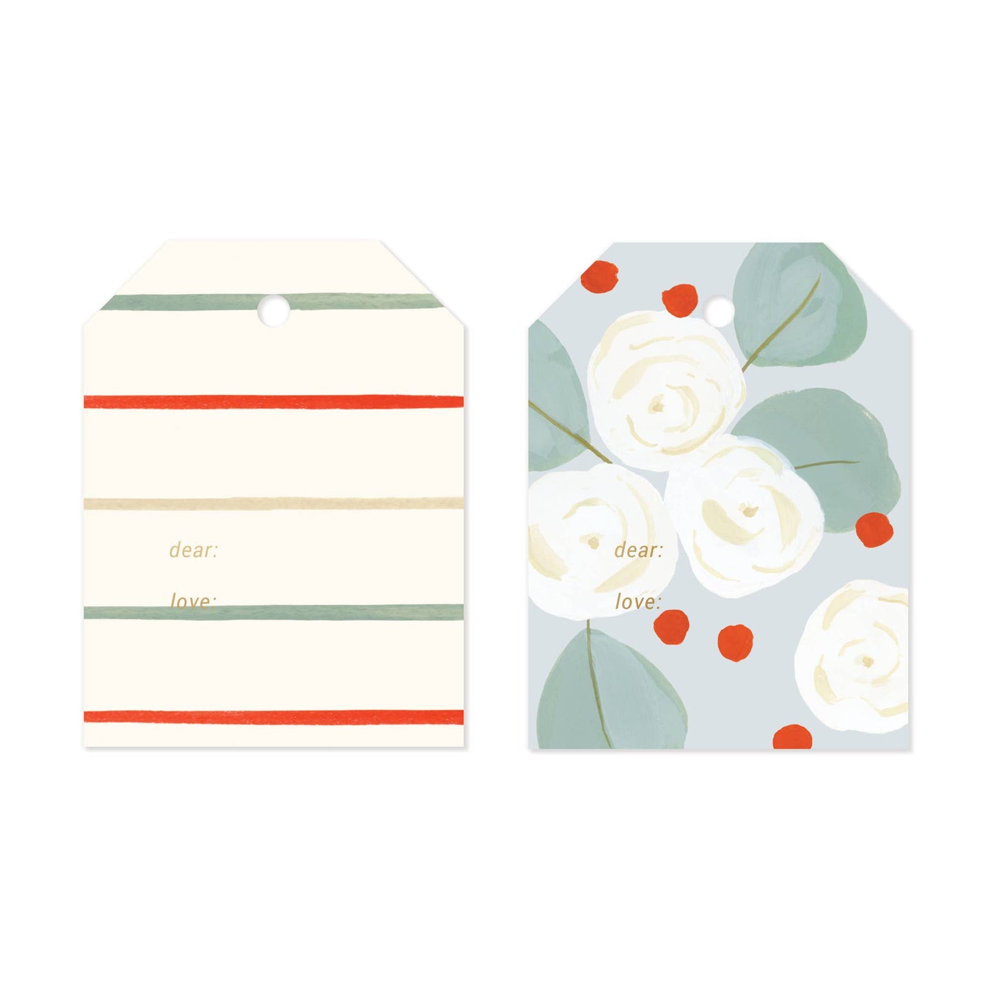 Eucalyptus Holiday Gift Tag Set