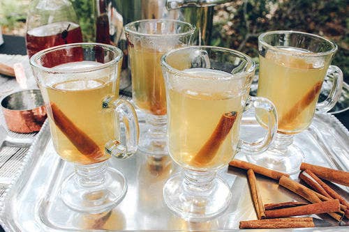 Lemon Ginger Hot Toddy