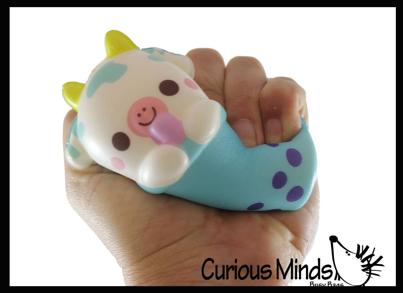 Animal Drinking 4" Bubble Tea Drink Slow Rise Squishy Toys