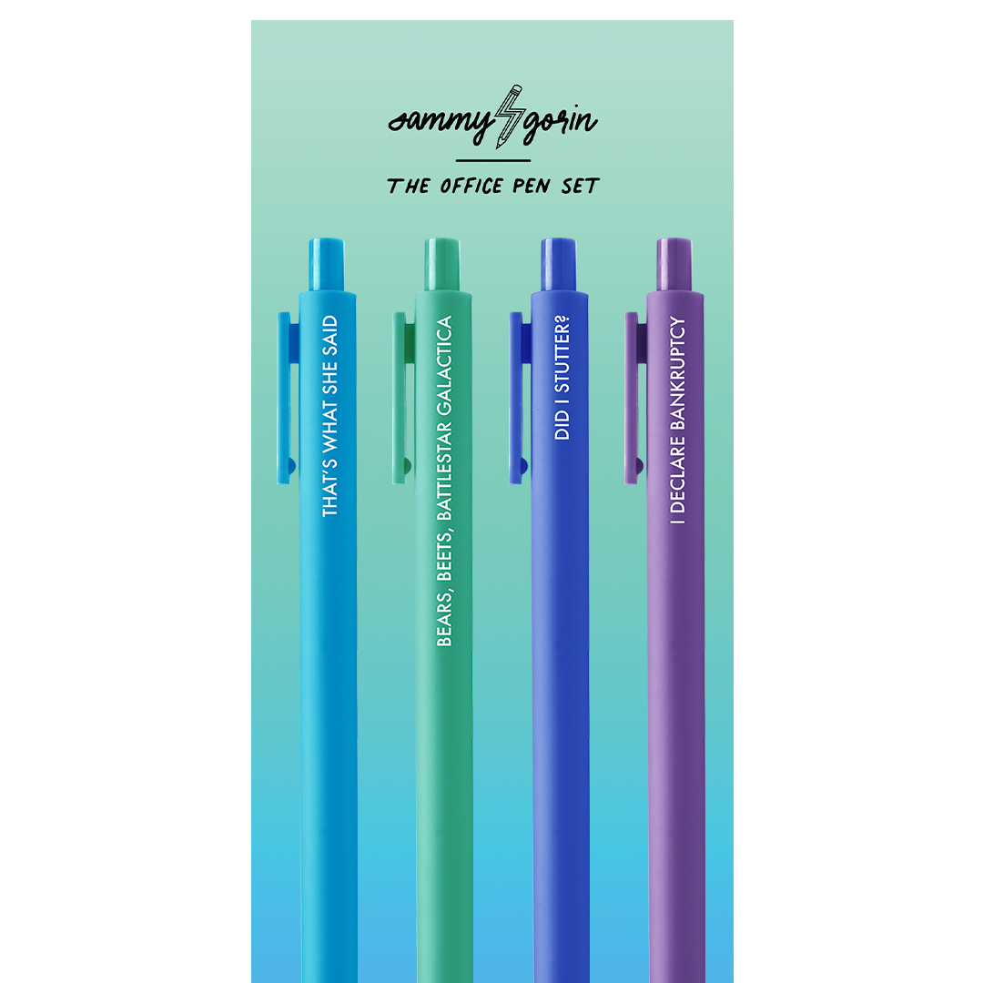 The Office Gel Pen Set