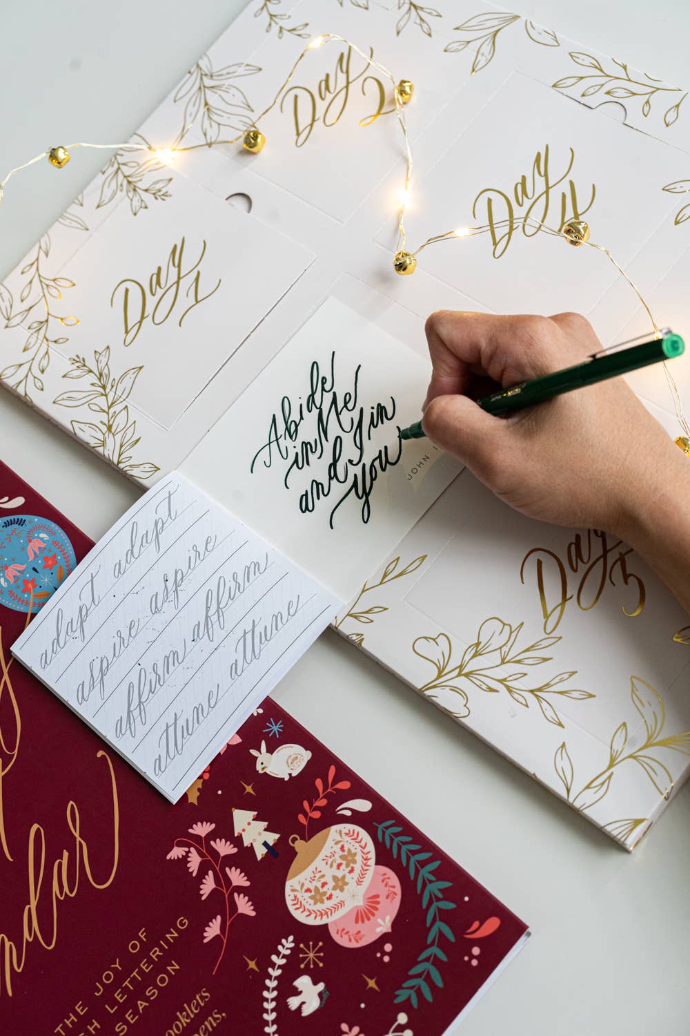 Brush Calligraphy Advent Calendar