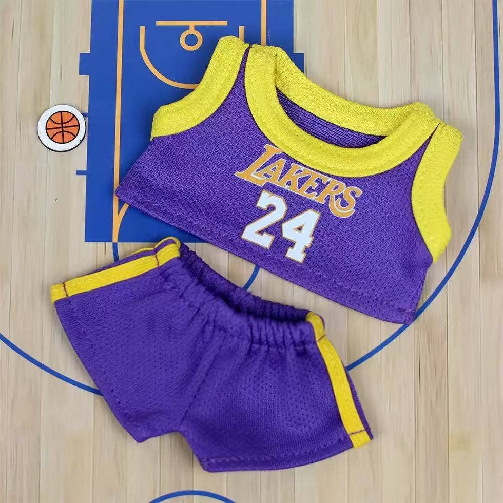Handmade Basketball jersey for Labubu dolls sport set