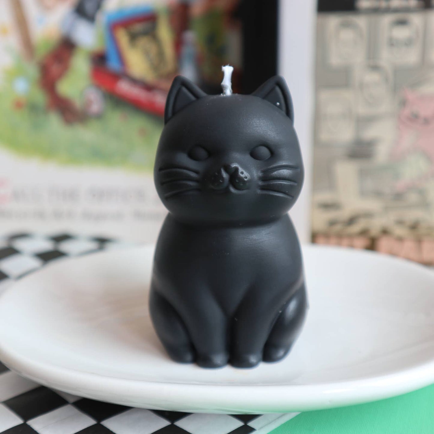 Cute Cat Candle