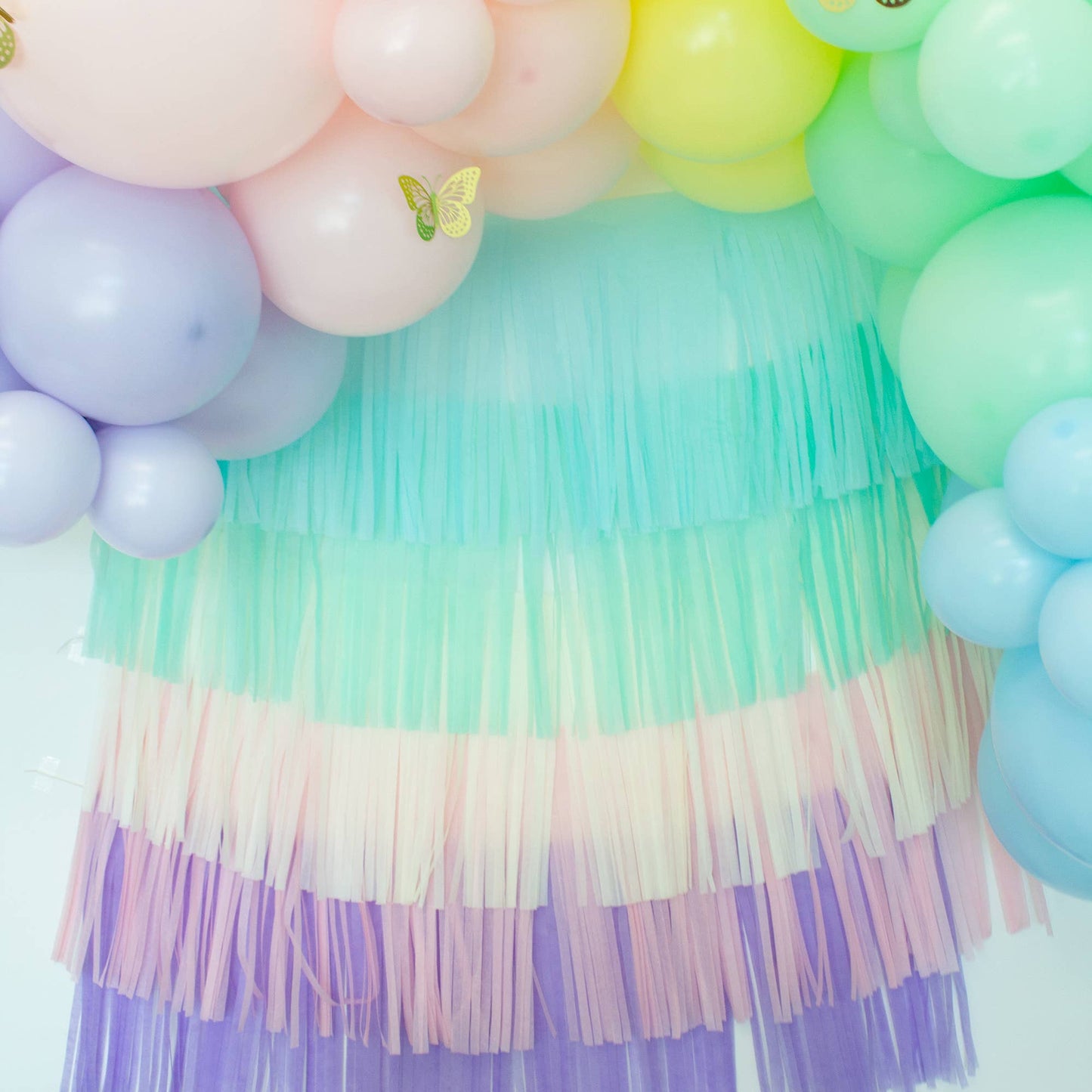 Premium Pastel Rainbow Balloon Arch Kit - Balloon Garland