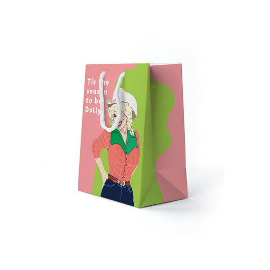 Tis the season to be Dolly Christmas Dolly Parton Gift Bag