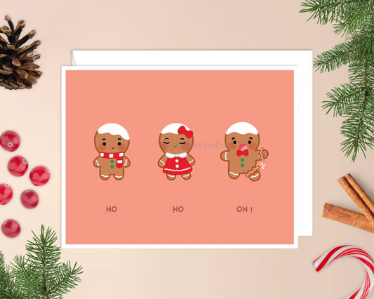 Ho Ho Oh! Christmas Card