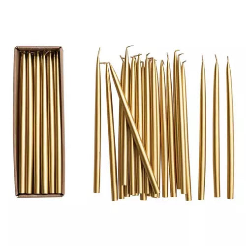 Approx. 1/2" Round x 10"H Unscented Thin Taper Can