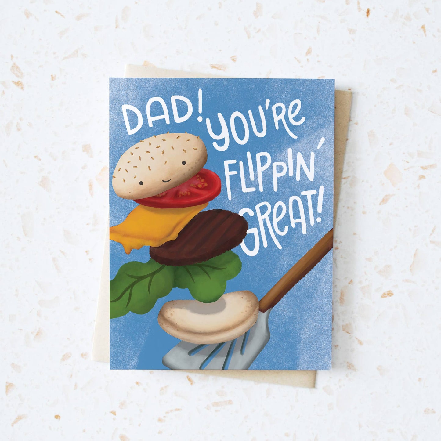 Dad, You're Flippin' Great! - Father's Day Card
