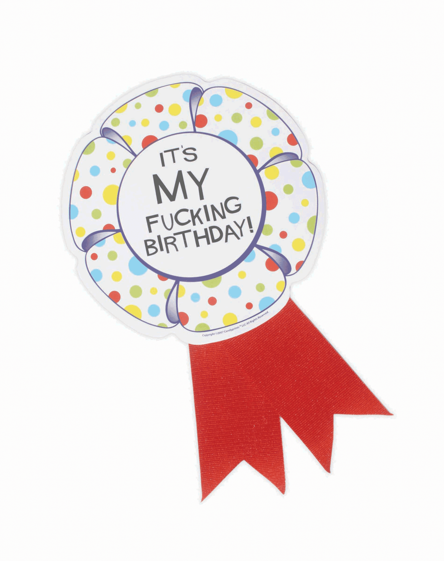 X-Rated Birthday Ribbon