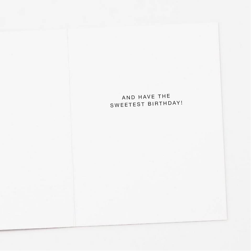 Eat More Cupcakes Birthday Card
