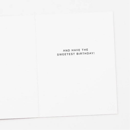 Eat More Cupcakes Birthday Card