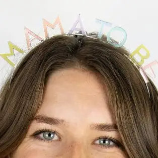 'MAMA TO BE' Pastel Metal Headband