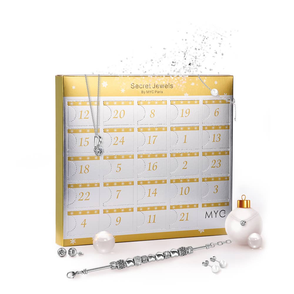 Advent calendar - silver