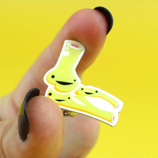 Elbow Lapel Pin - I'm Articulate