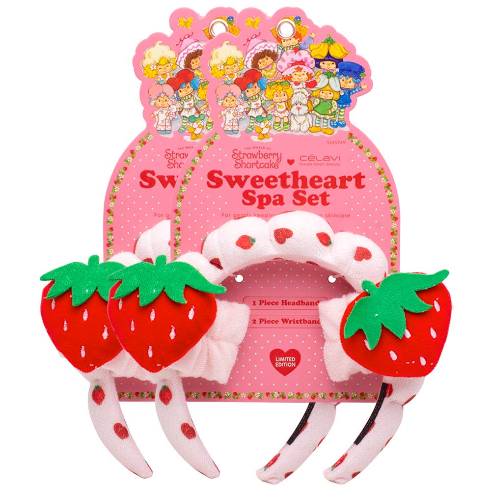 STRAWBERRY SHORTCAKE SWEETHEART SPA HEADBAND