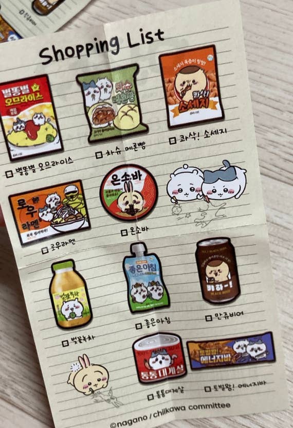 Chiikawa Snack Miniature Magnet Random Box
