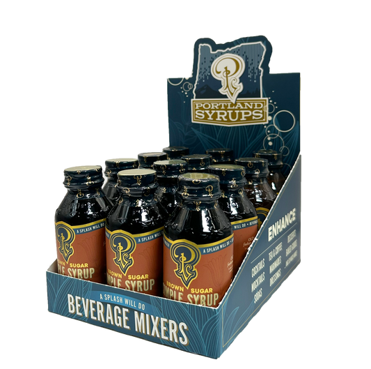 Brown Sugar Simple Syrup 3.4 oz - cocktail / mocktail mixer