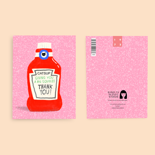 CATSUP - Thank You Card