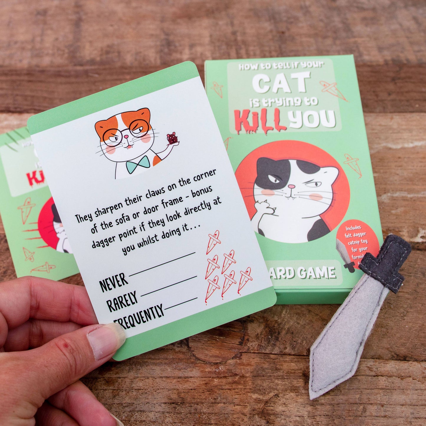 BESTSELLER - Is Your Cat is Trying to Kill You Card Game