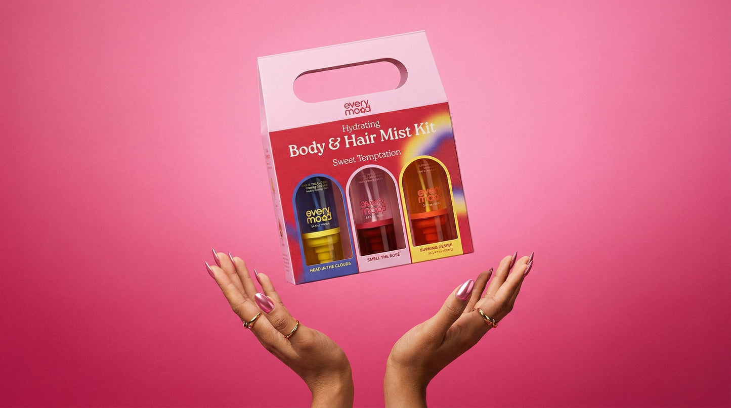 Body & Hair Mist Trio Gift Set | Sweet Temptation | 100mL