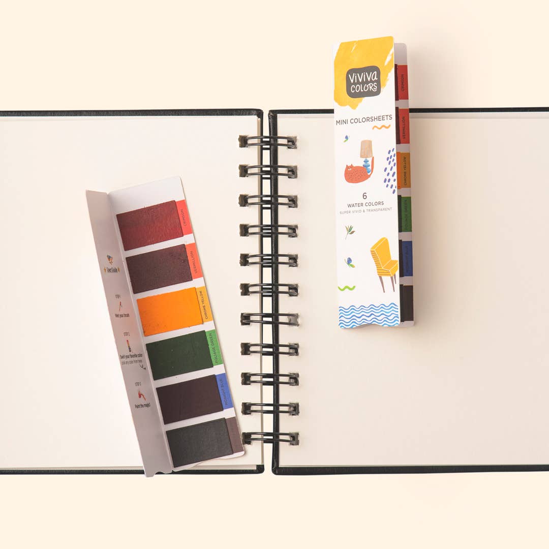 Mini Colorsheets - Original | Watercolor Paint