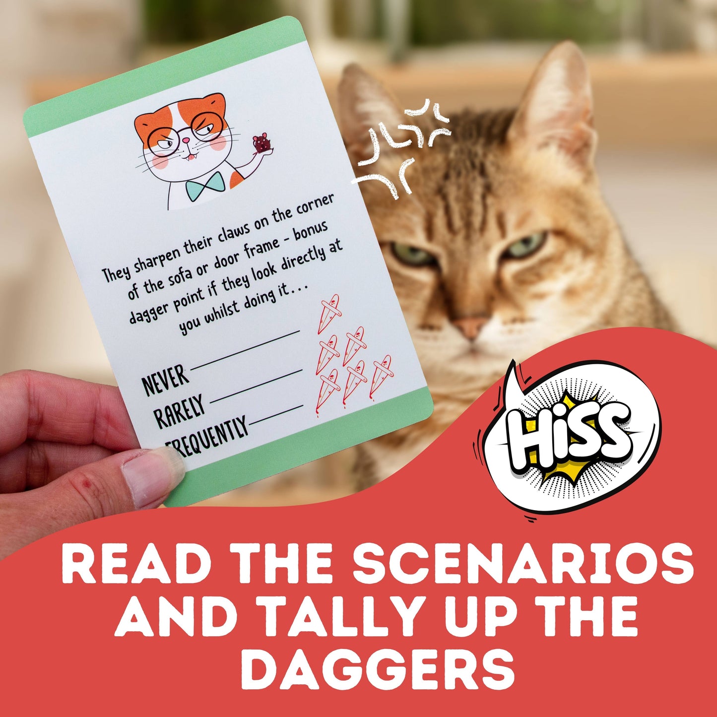 BESTSELLER - Is Your Cat is Trying to Kill You Card Game