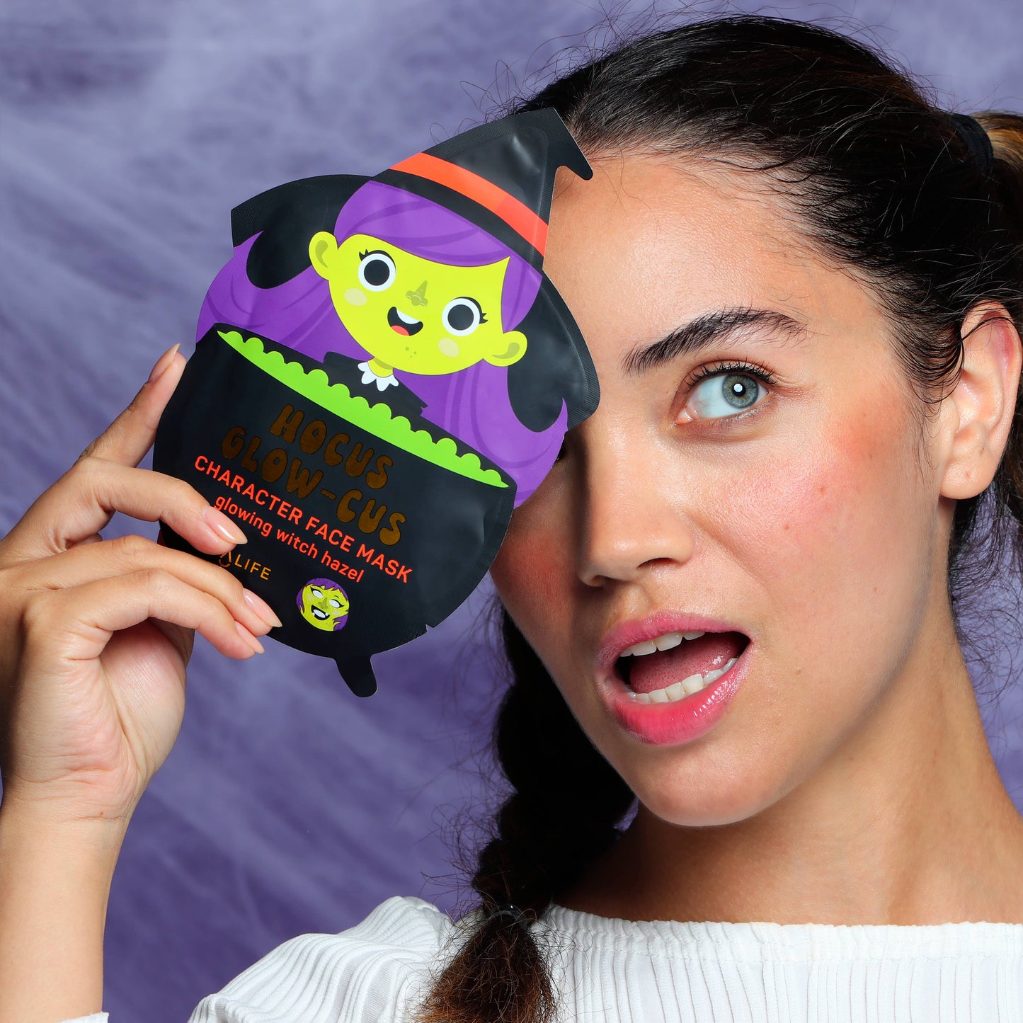 Korean Halloween Sheet Masks Witch, Mummy or Cat