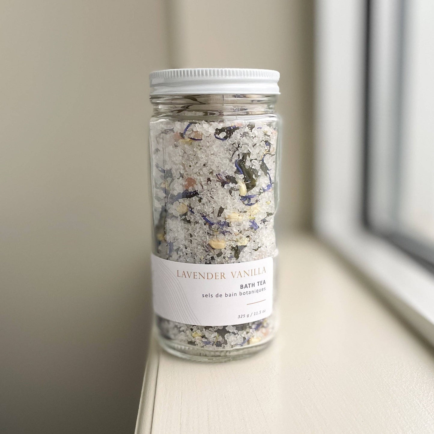Lavender Vanilla Bath Tea Jar