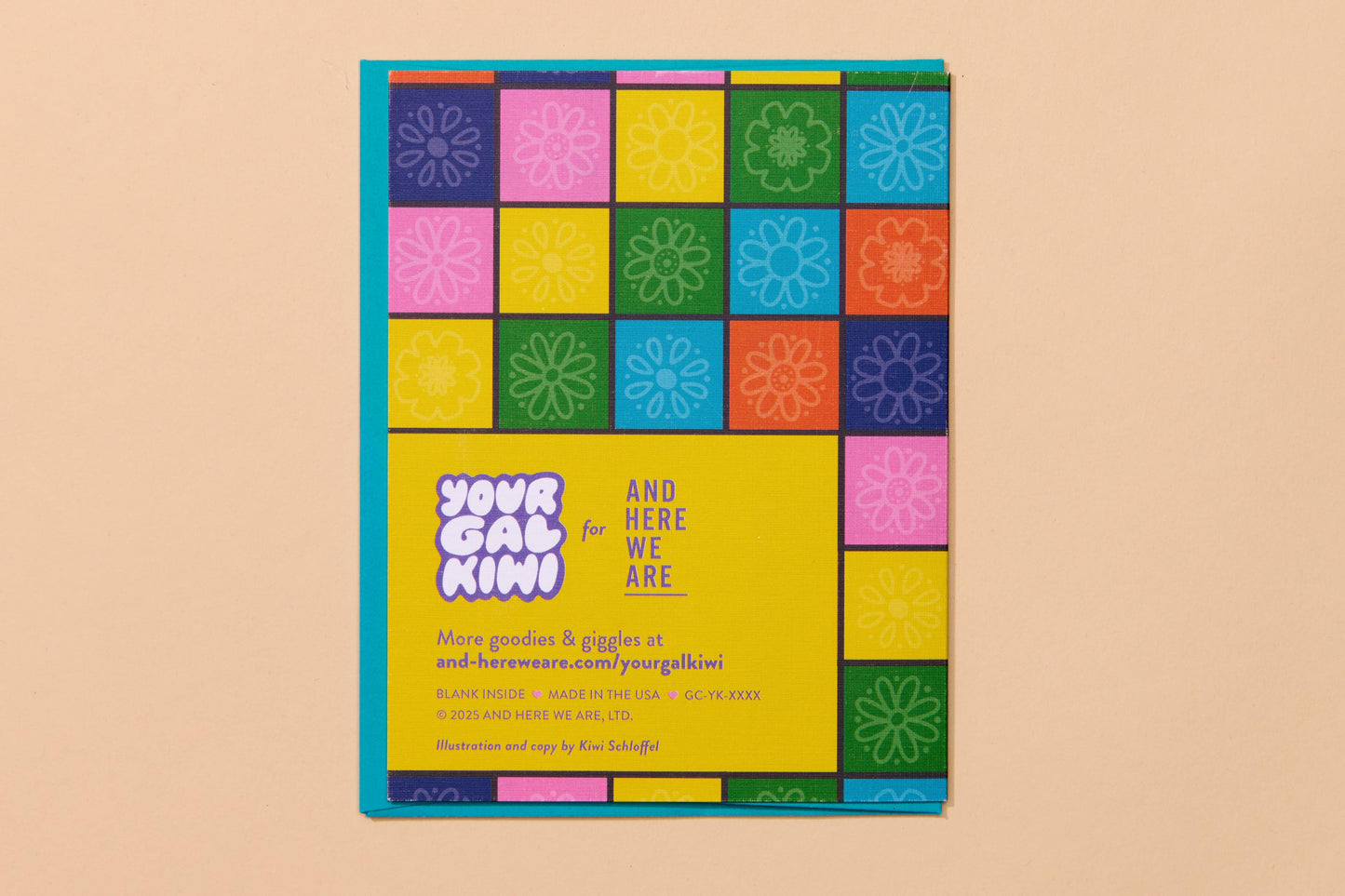 Retro Love Card - You Make Love So Easy - Your Gal Kiwi